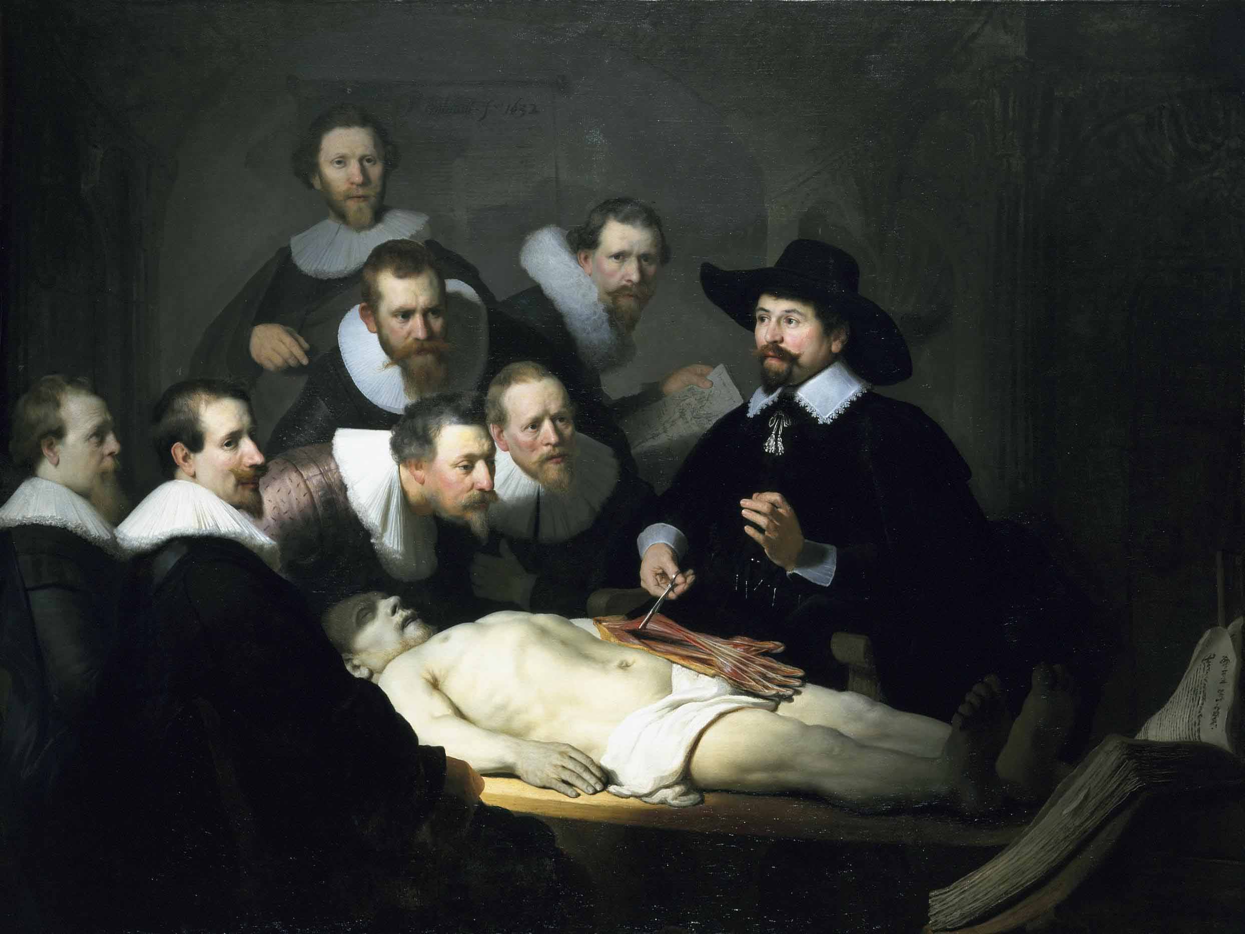 Anatomy Lesson of Dr Nicolaes Tulp